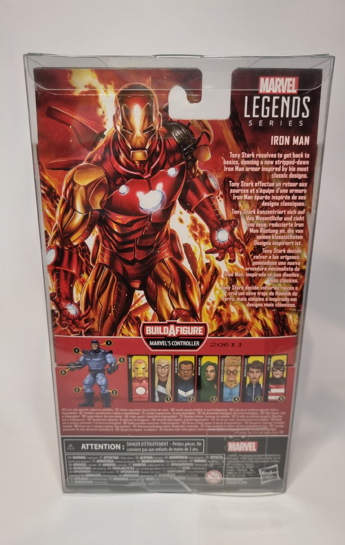 Just a Few Toys PET Display Case - Marvel Legends