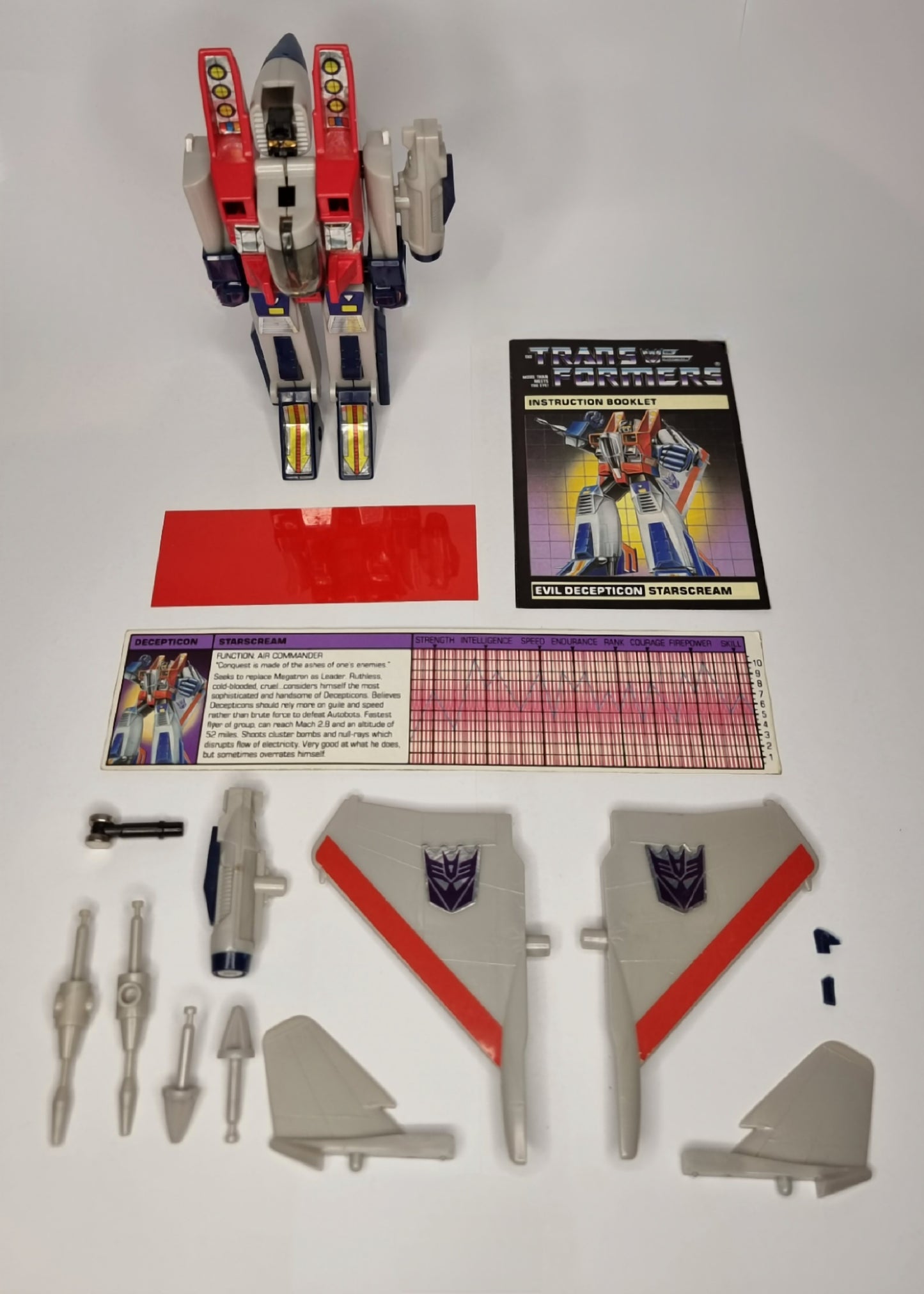 Original G1 STARSCREAM - Transformers