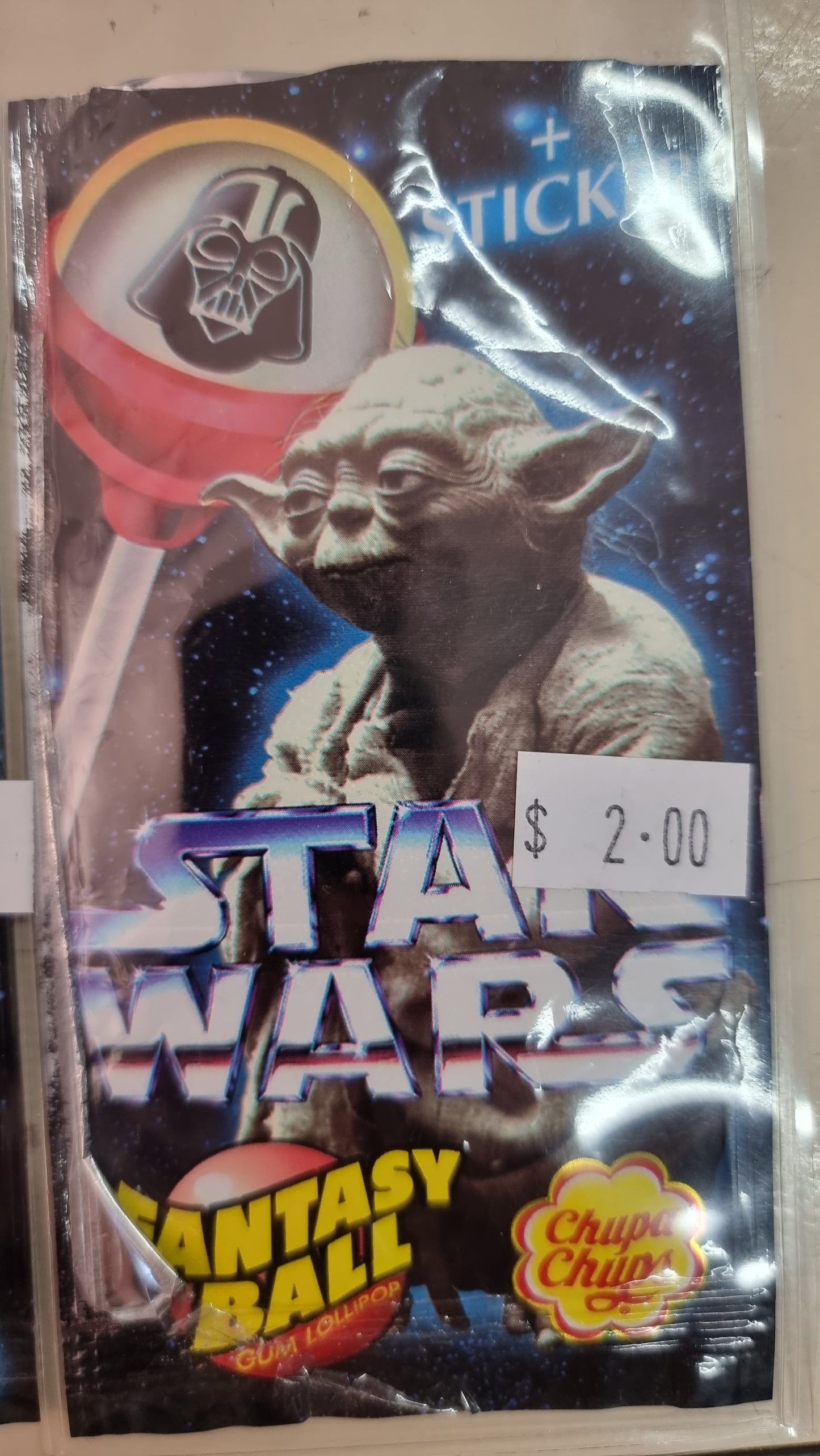 Star Wars Chupa Chups Fantasy Ball Stickers & Wrappers