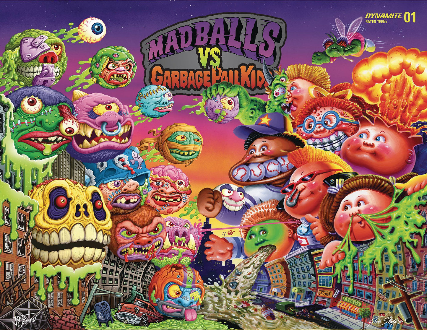 MADBALLS VS GARBAGE PAIL KIDS #1 CVR E 1:10 VARIANT