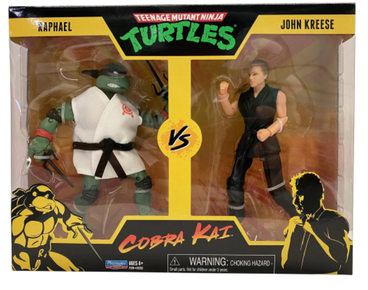 Raphael Vs John Kreese TMNT vs Cobra Kai 2-Pack 6" Figure