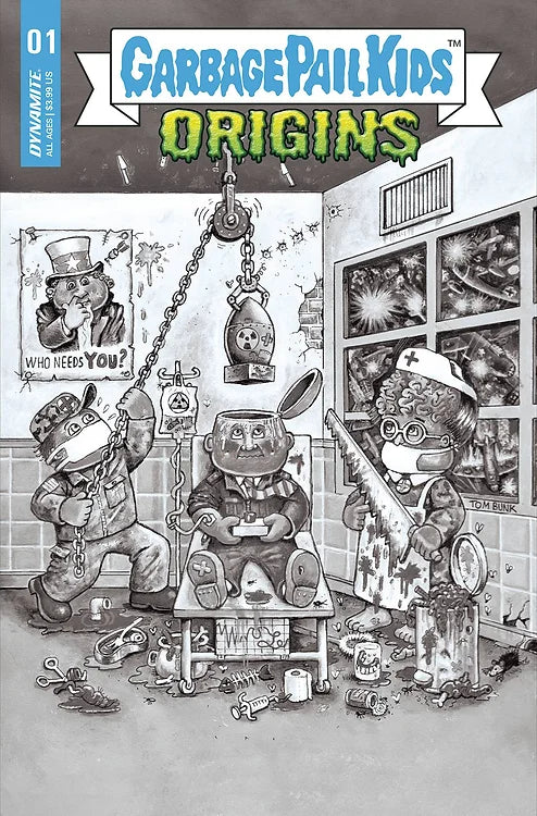 GARBAGE PAIL KIDS ORIGINS #1 1:10 Variant