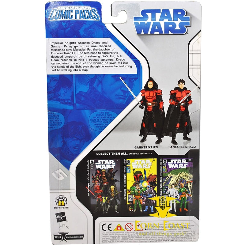 Star Wars Comic Packs - Dark Horse: Legacy #6 - Imperial Knights Antares Draco & Ganner Krieg