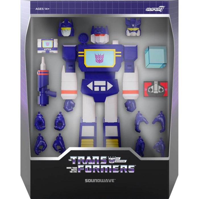Soundwave - Transformers Super7 Ultimates