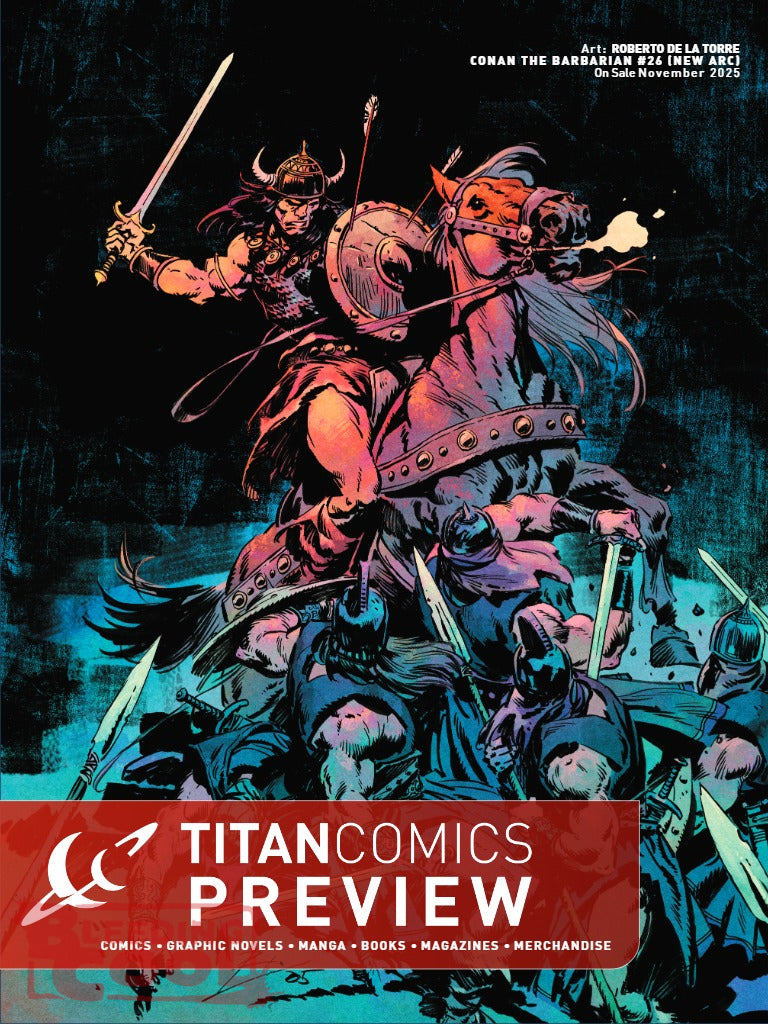 Titan Comics Previews for November 2025