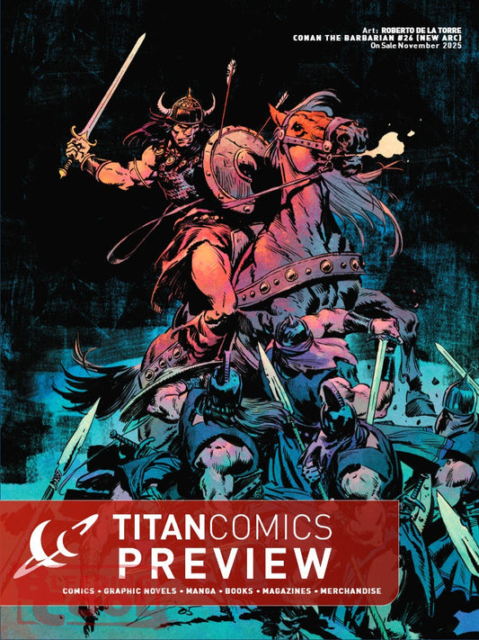 Titan Comics Previews for November 2025