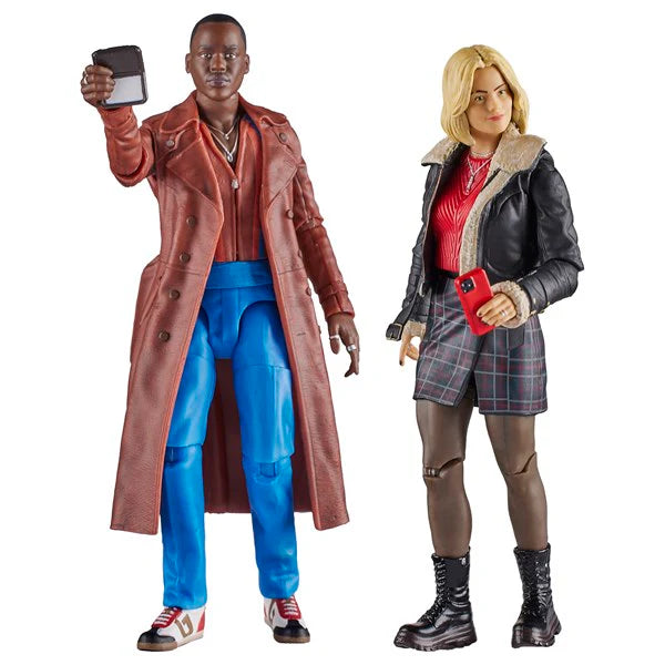 Doctor Who Fifteenth Doctor and Ruby Vortex Edition 5.5” Collector Figures