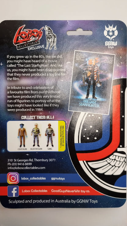 The Last Starfighter 3 pack action figures Lobos Collectables