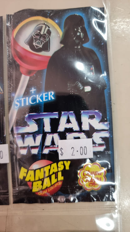 Star Wars Chupa Chups Fantasy Ball Stickers & Wrappers