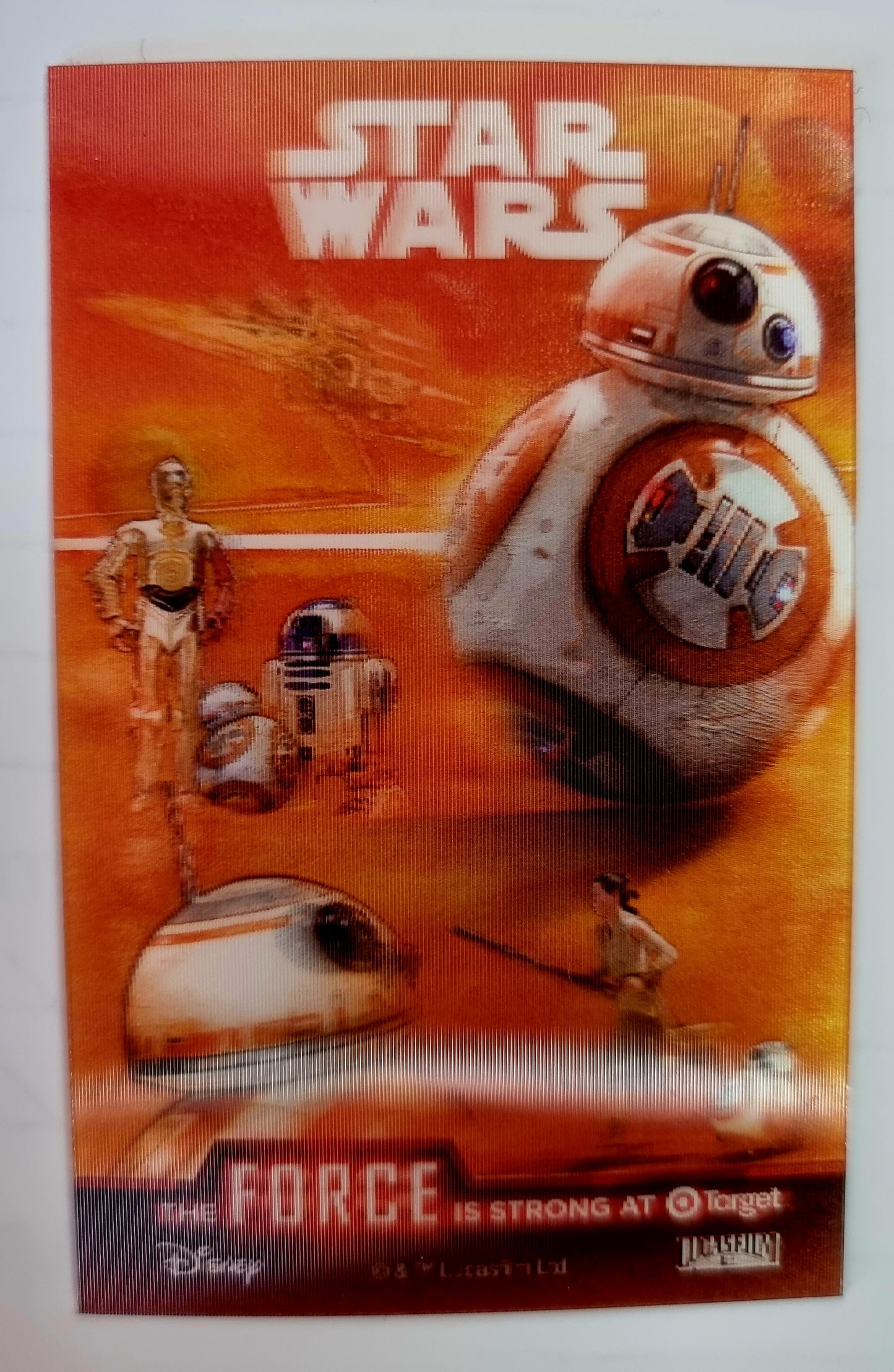 STAR WARS 3D Cards - Set of 4! The Force Awakens