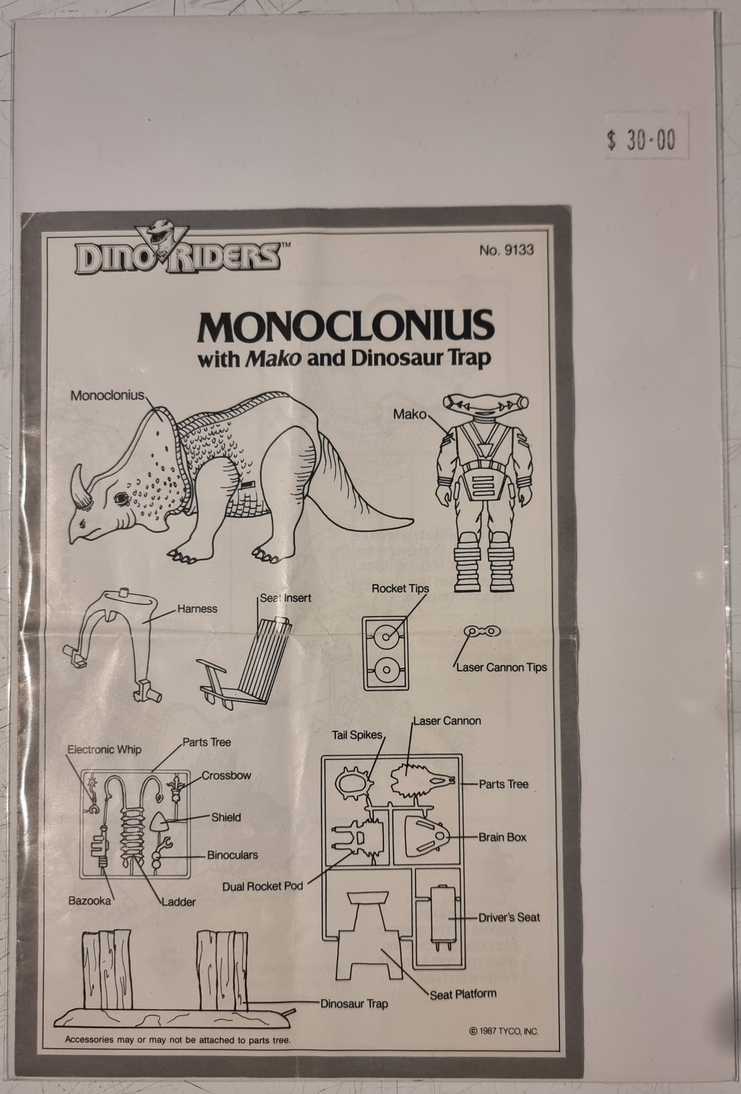 Vintage Toy Instructions