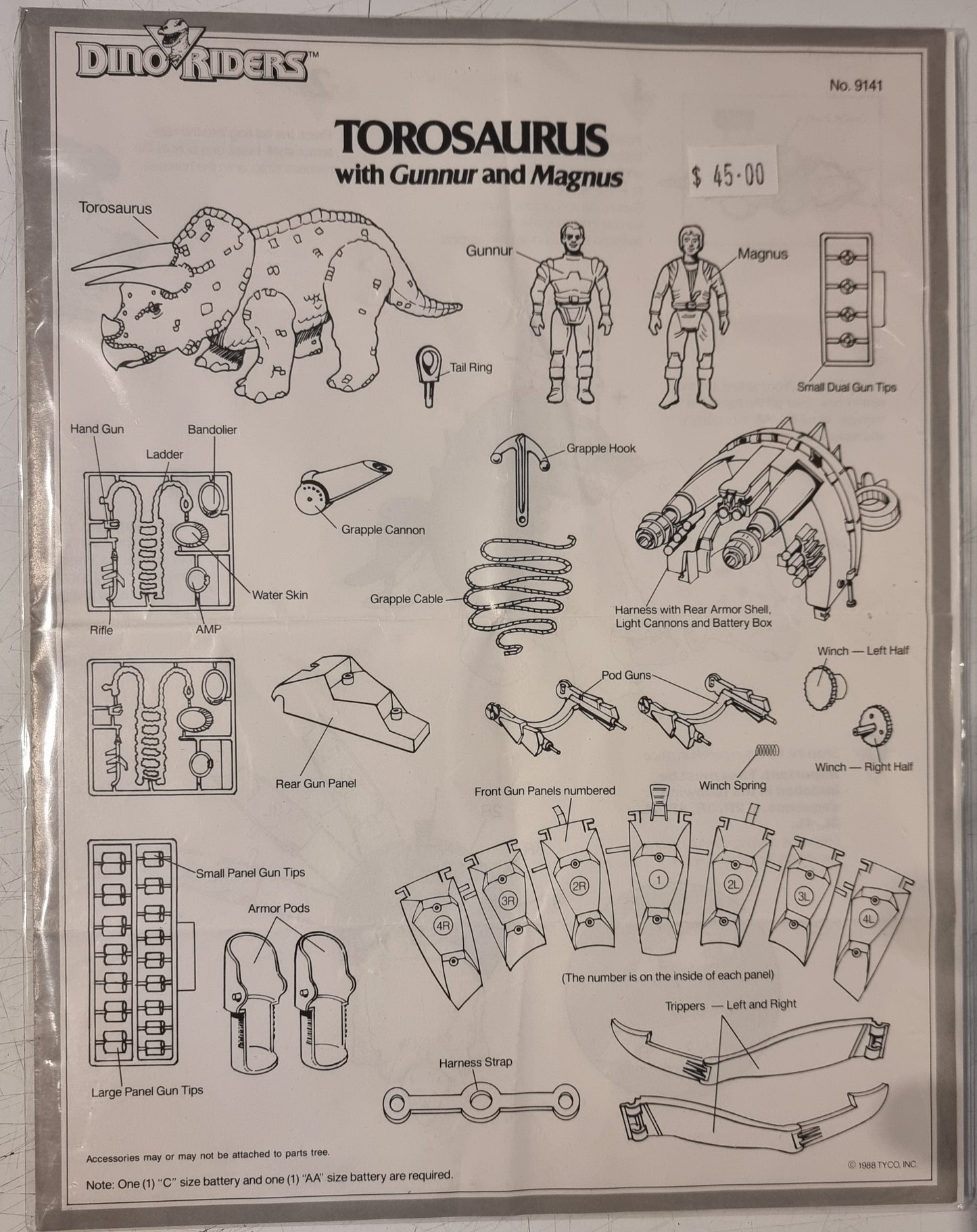 Vintage Toy Instructions