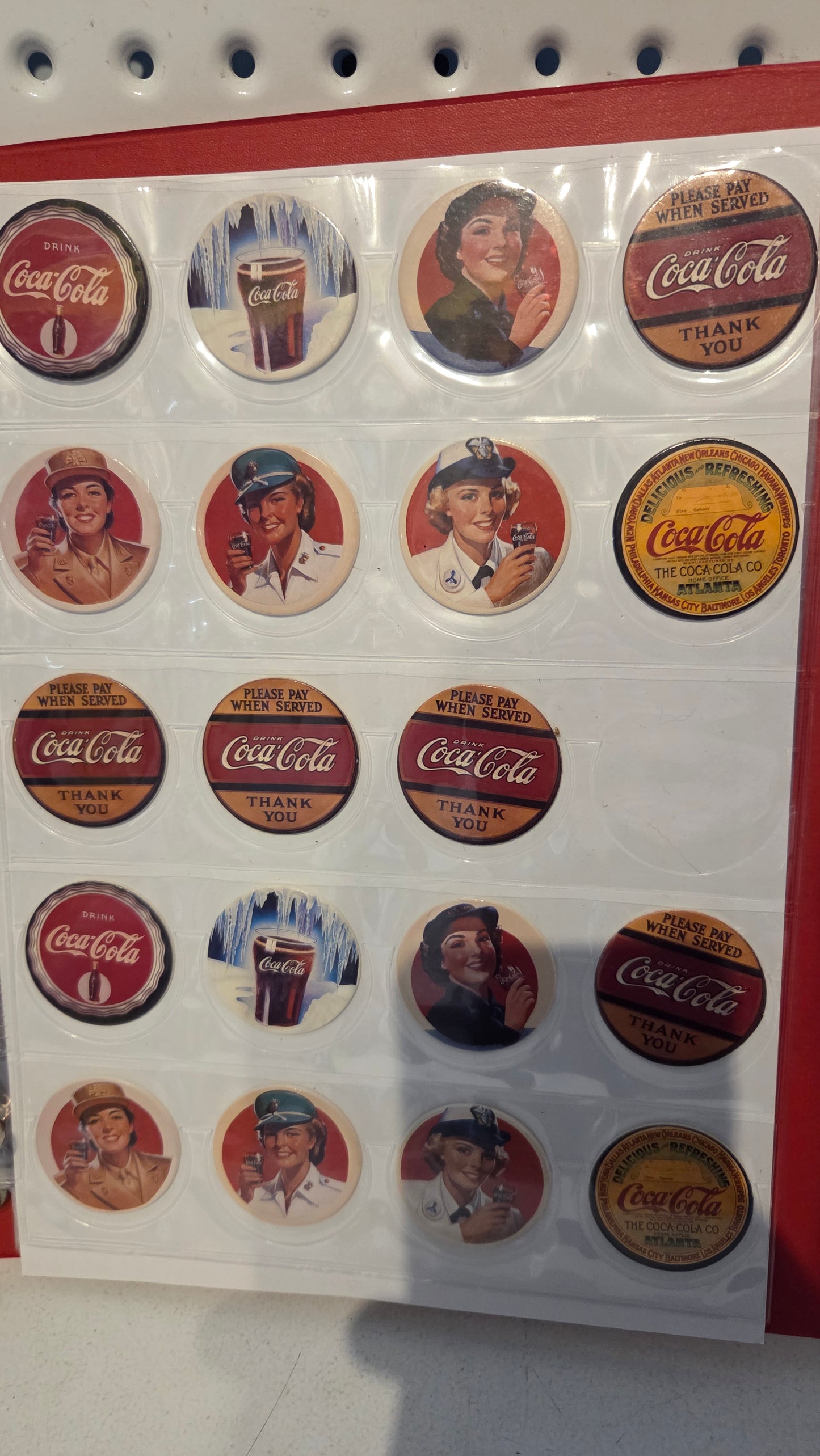 1993/94 Collect-A-Card COCA-COLA Collection - Complete Series 1/2/3 & Coke Caps