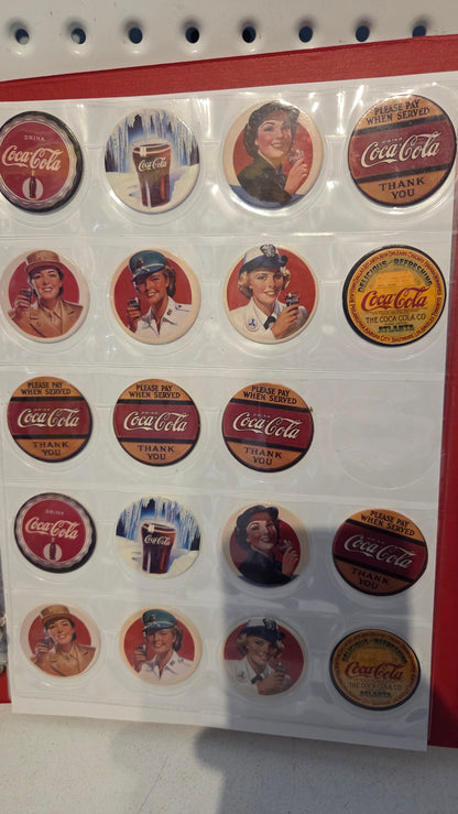 1993/94 Collect-A-Card COCA-COLA Collection - Complete Series 1/2/3 & Coke Caps