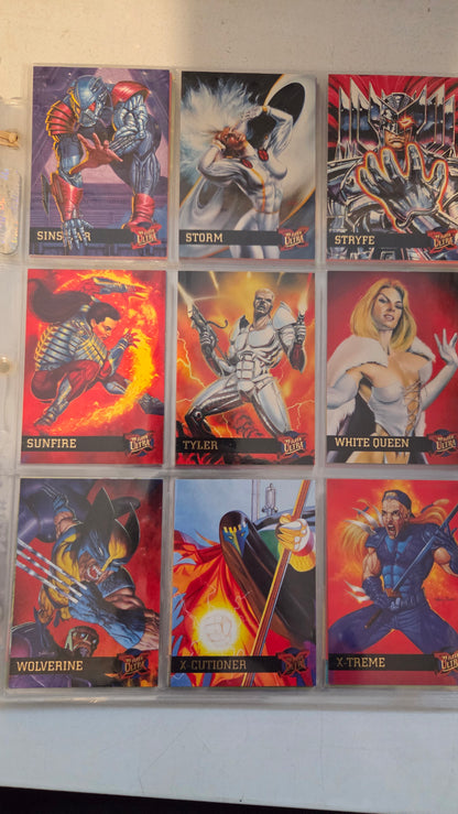 1995 Fleer Ultra X-Men Trading Cards - 149/150 Base Set