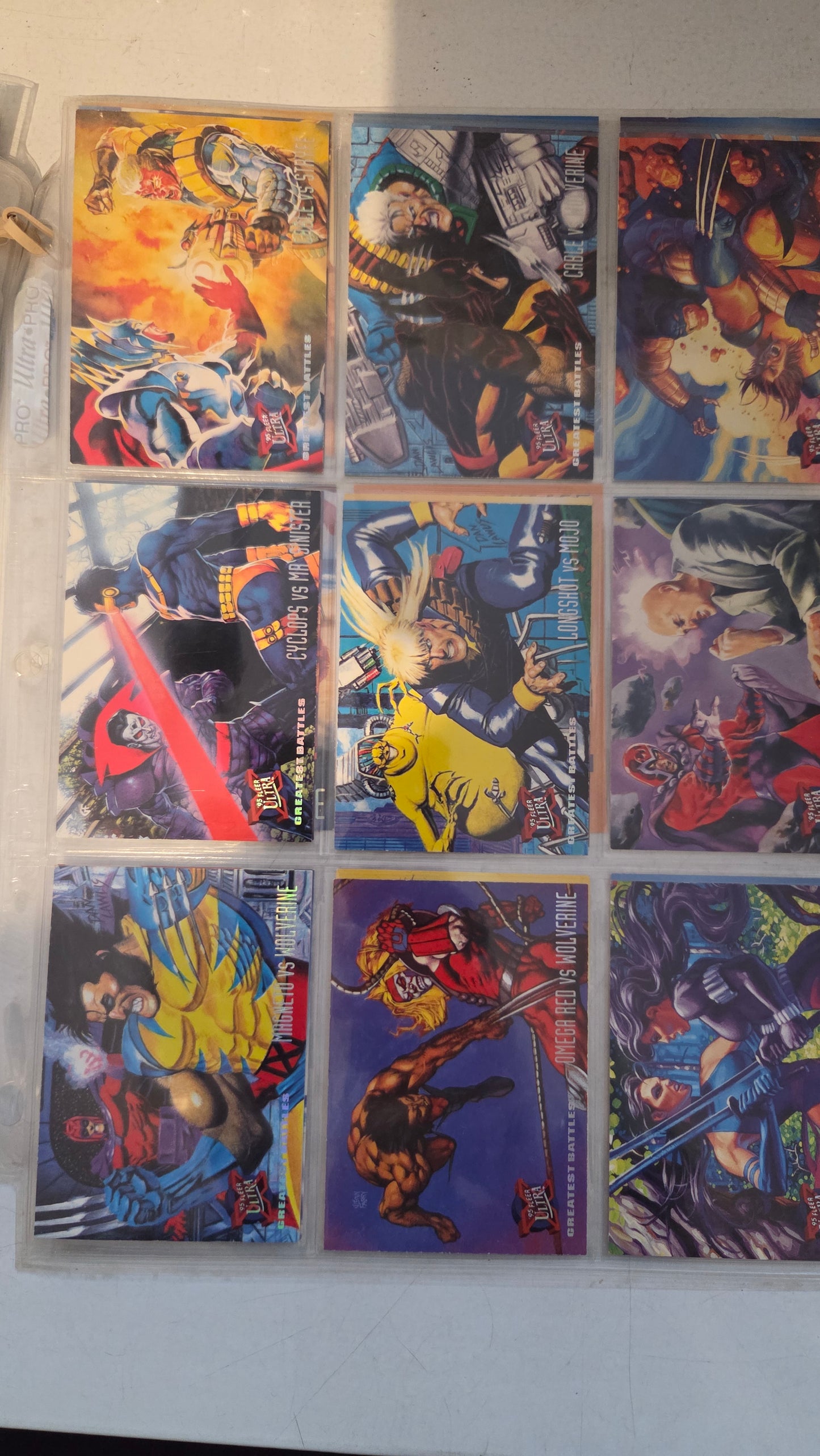 1995 Fleer Ultra X-Men Trading Cards - 149/150 Base Set