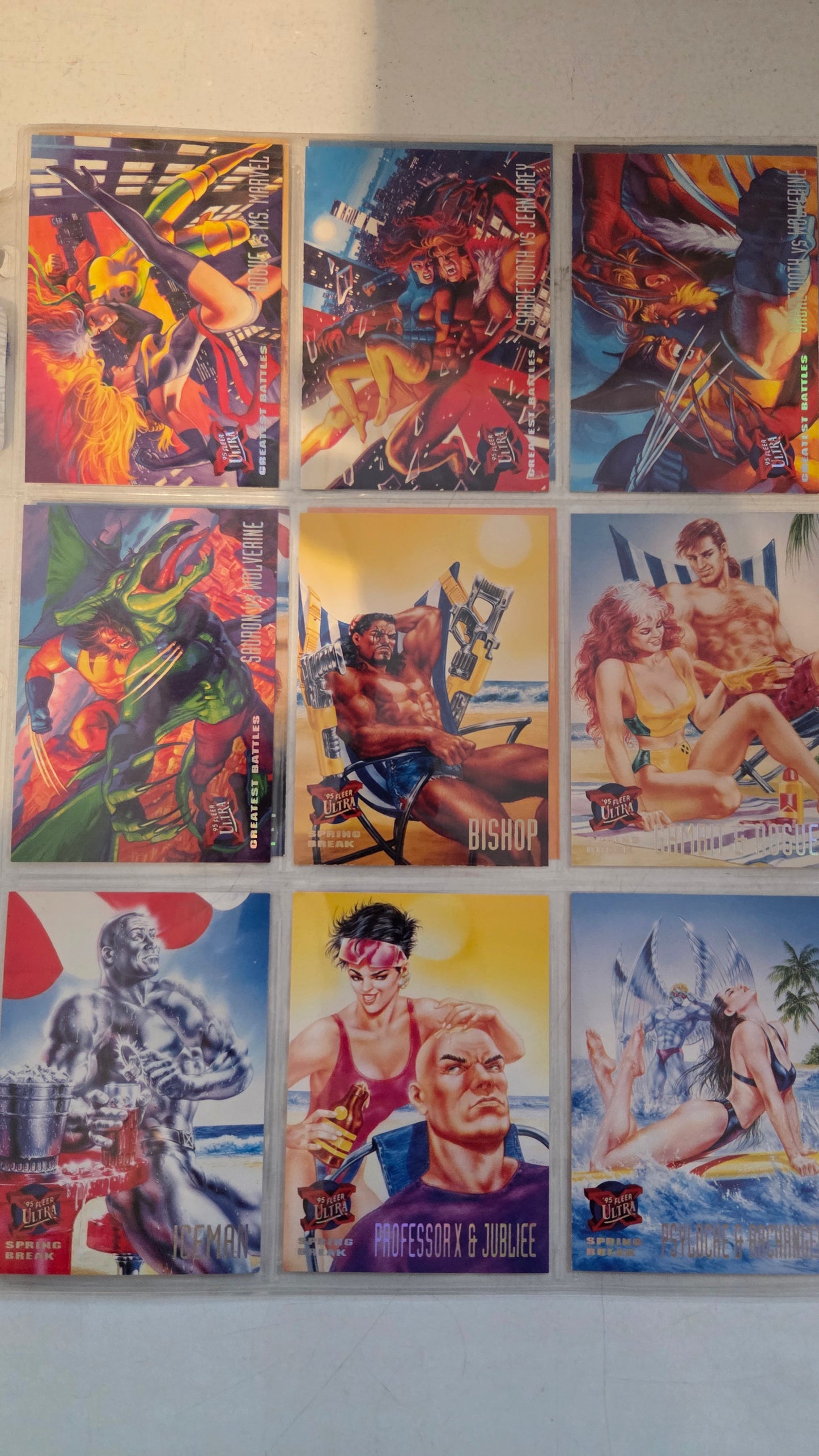 1995 Fleer Ultra X-Men Trading Cards - 149/150 Base Set