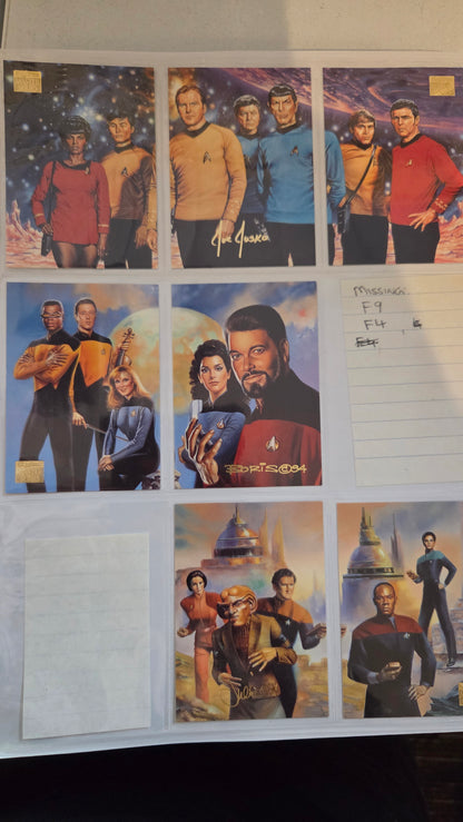 1993/1994 SkyBox Star Trek Master Series