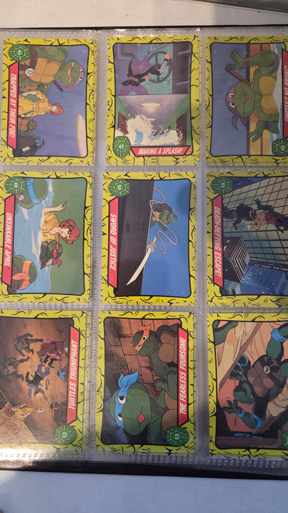 1989 Topps Teenage Mutant Ninja Turtles Trading Cards - Assorted Lot