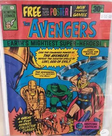 The Avengers #1 - Rare Australian Reprint