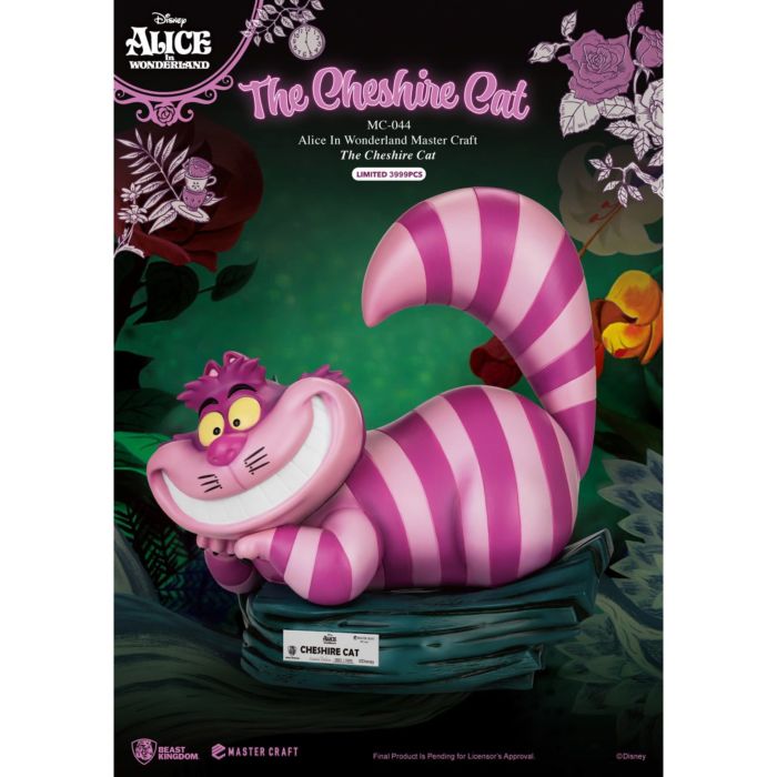 Alice in Wonderland (1951) - Cheshire Cat Master Craft 13” Statue [CLICK AND COLLECT ONLY]