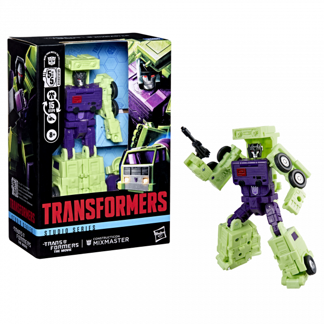*PRE-ORDER [SEPTEMBER 2025]* Transformers Studio Series Voyager Class The Transformers: The Movie Constructicon MIXMASTER