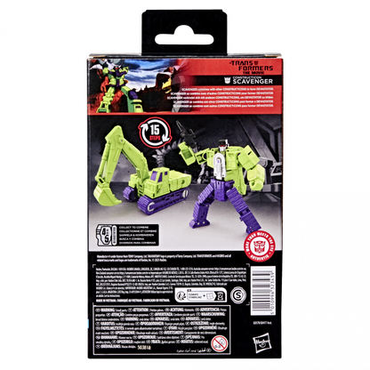 *PRE-ORDER [SEPTEMBER 2025]* Transformers Studio Series Deluxe Class The Transformers: The Movie Constructicon SCAVENGER