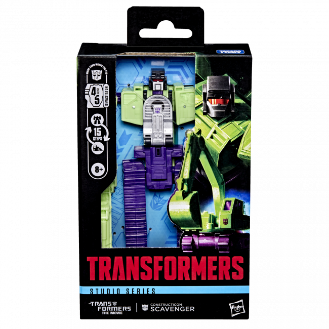 *PRE-ORDER [SEPTEMBER 2025]* Transformers Studio Series Deluxe Class The Transformers: The Movie Constructicon SCAVENGER