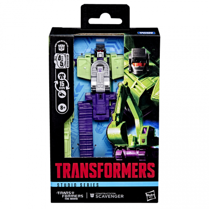 *PRE-ORDER [SEPTEMBER 2025]* Transformers Studio Series Deluxe Class The Transformers: The Movie Constructicon SCAVENGER