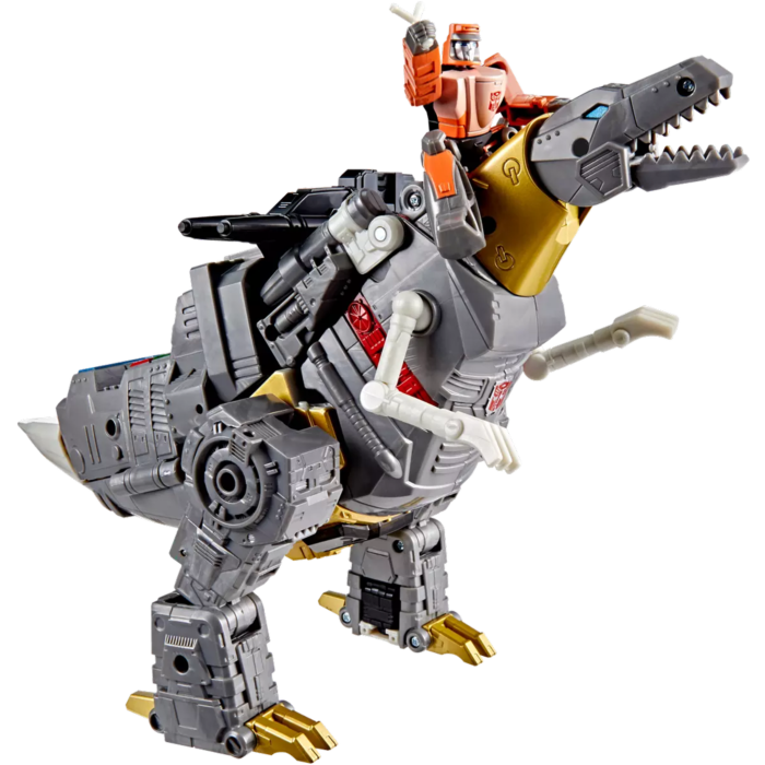 Transformers: The Movie (1986) - Dinobot Grimlock & Autobot Wheelie Studio Series Leader Class 8.5" Action Figure
