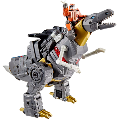 Transformers: The Movie (1986) - Dinobot Grimlock & Autobot Wheelie Studio Series Leader Class 8.5" Action Figure