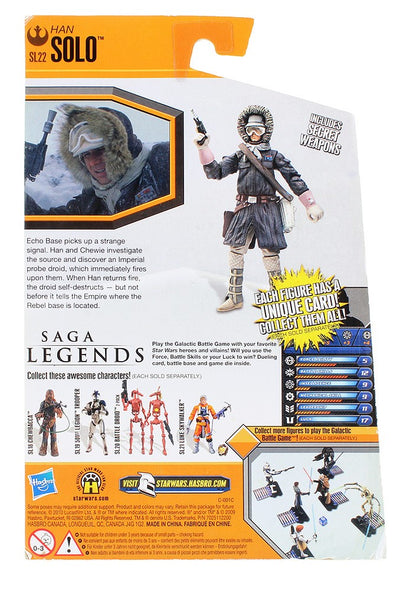 Han Solo (Hoth) - Star Wars Saga Legends (SL22) - 2010