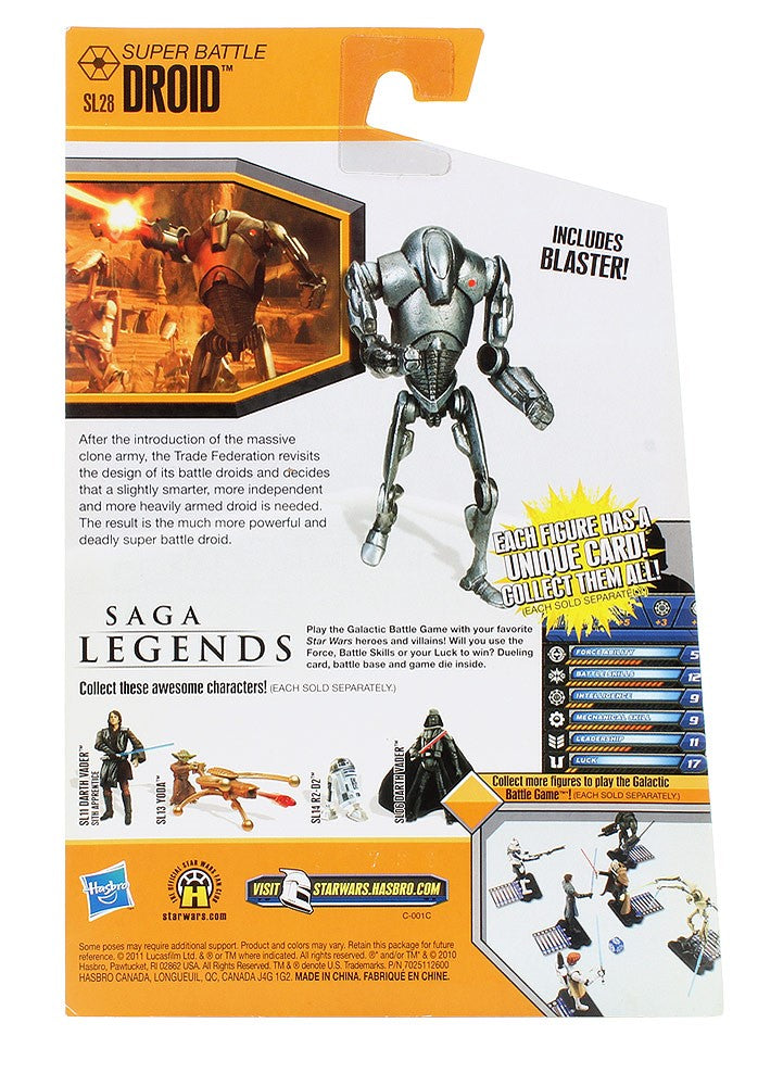 Super Battle Droid - Star Wars Saga Legends (SL28) - 2011