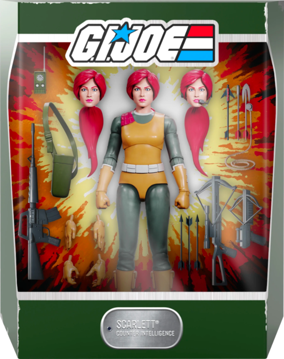 Scarlett - GI Joe Super7 Ultimates