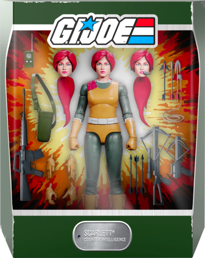 Scarlett - GI Joe Super7 Ultimates